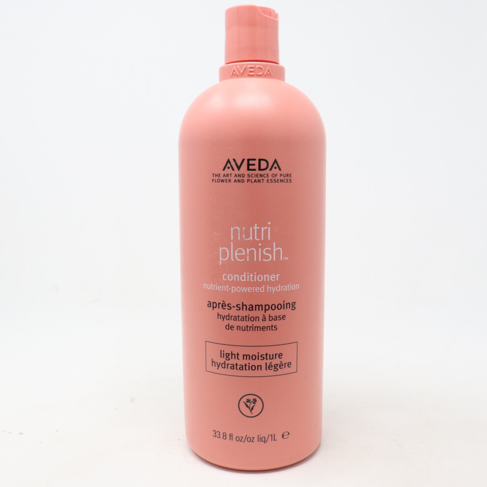 Aveda Nutriplenish Light Moisture Conditioner  33.8oz/1L New