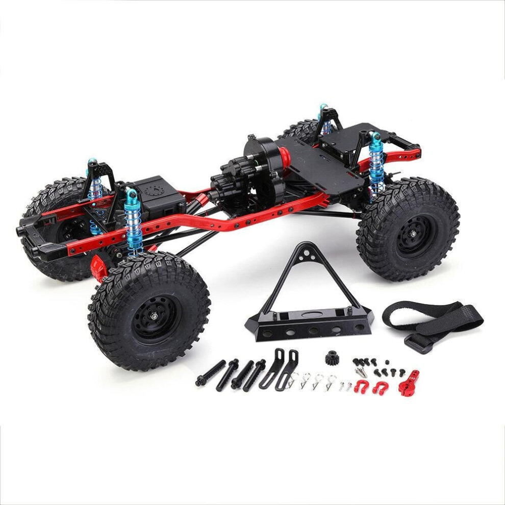 4WD Pre-assembled CNC Frame RC Car Crawler Parts Straight Bridge Version