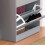 Vida Designs (Grey) 3 Drawer Shoe Cabinet Pull Out Hallway Storage 6