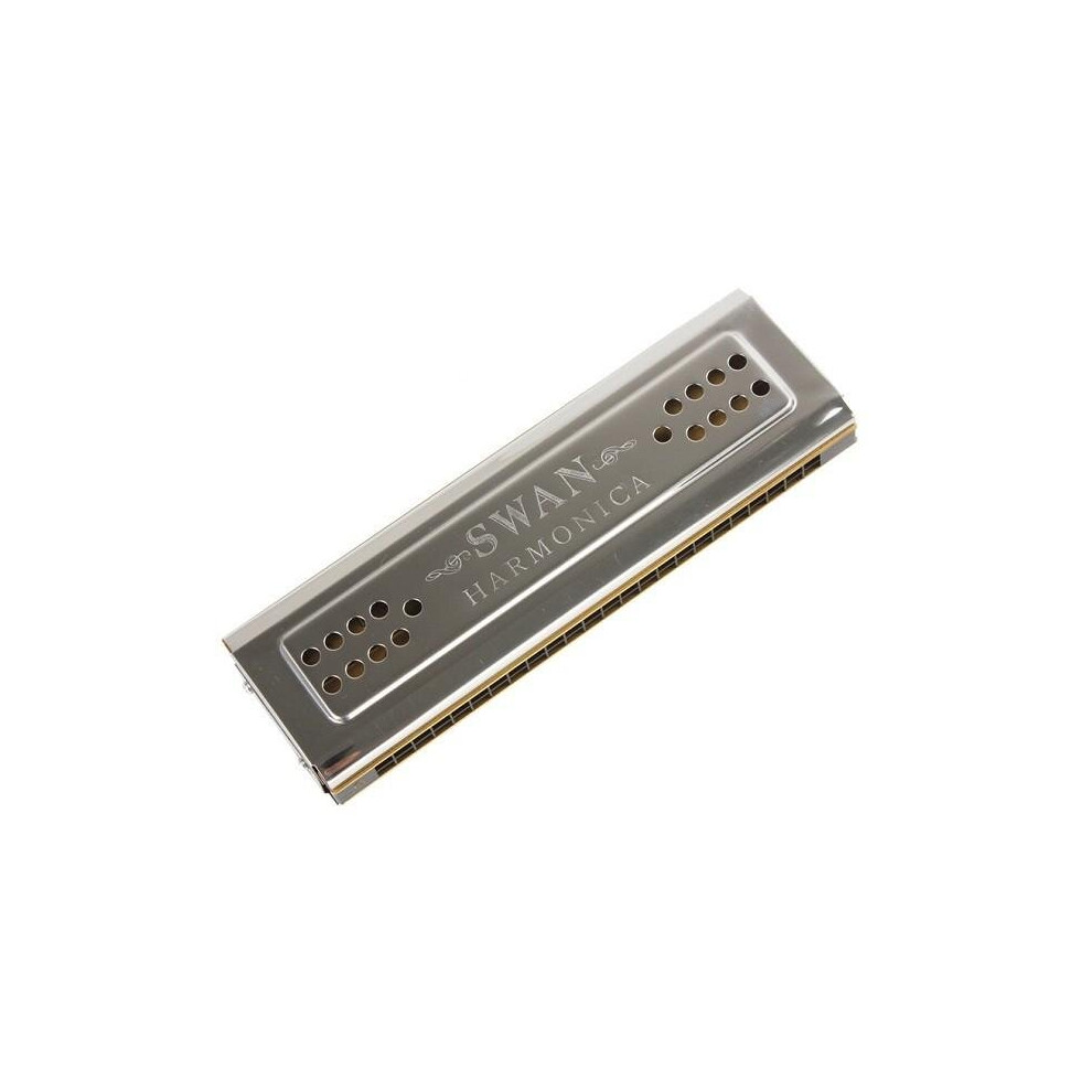 24 Holes Double Sided Key C G Harmonica