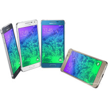(Sleek Silver) Samsung Galaxy Alpha Single SIM | 32GB | 2GB RAM - Refurbished