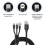 (Red) Fast USB Charging Cable Universal 3 in 1 Multi Function Cell Phone Cord Charger 6