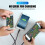 (Red) Fast USB Charging Cable Universal 3 in 1 Multi Function Cell Phone Cord Charger 8