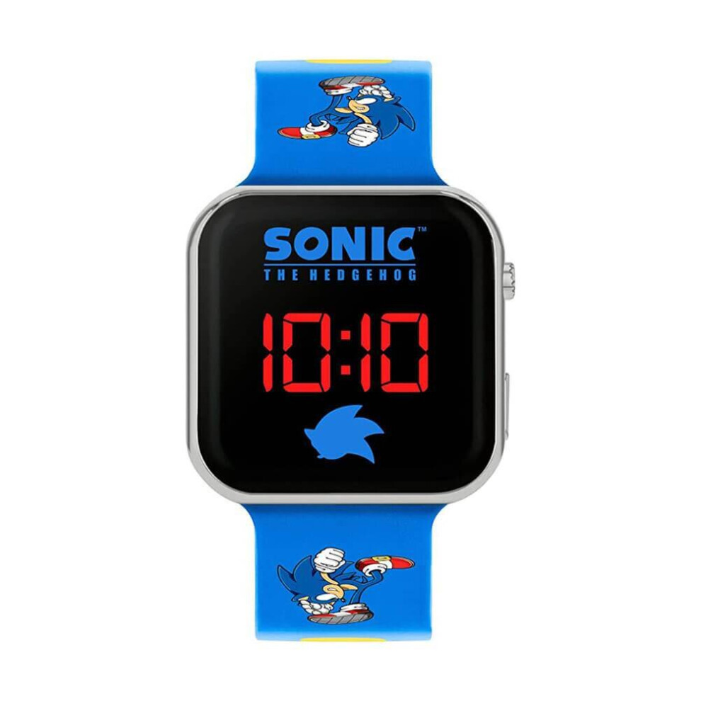 Children's Sonic the Hedgehog Digital LED Watch