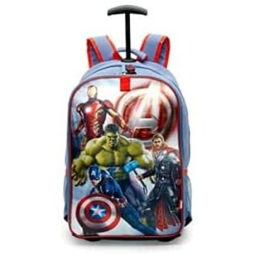 Disney Marvel Avengers Wheeled Trolly Backpack New Hulk Thor NEW CHARACTER