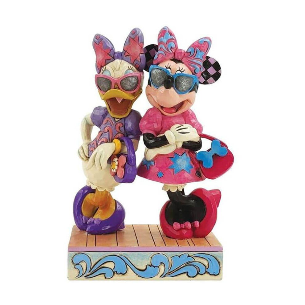 Disney Traditions Minnie Mouse And Daisy Duck 'Fashionable Friends' Figurine