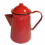 (Red) Enamel Coffee Pot Stove Top Kettle Jug Falcon 1