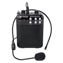 Portable 3W FM Recording Voice Amplifier Teacher Microphone Speaker With Mp3 Player Radio Recorder