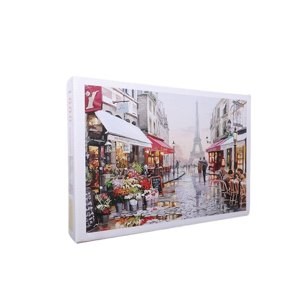 () 1000 Pieces Jigsaw Puzzle Toy DIY Assembly Paper Beautiful Building Landscape Educational