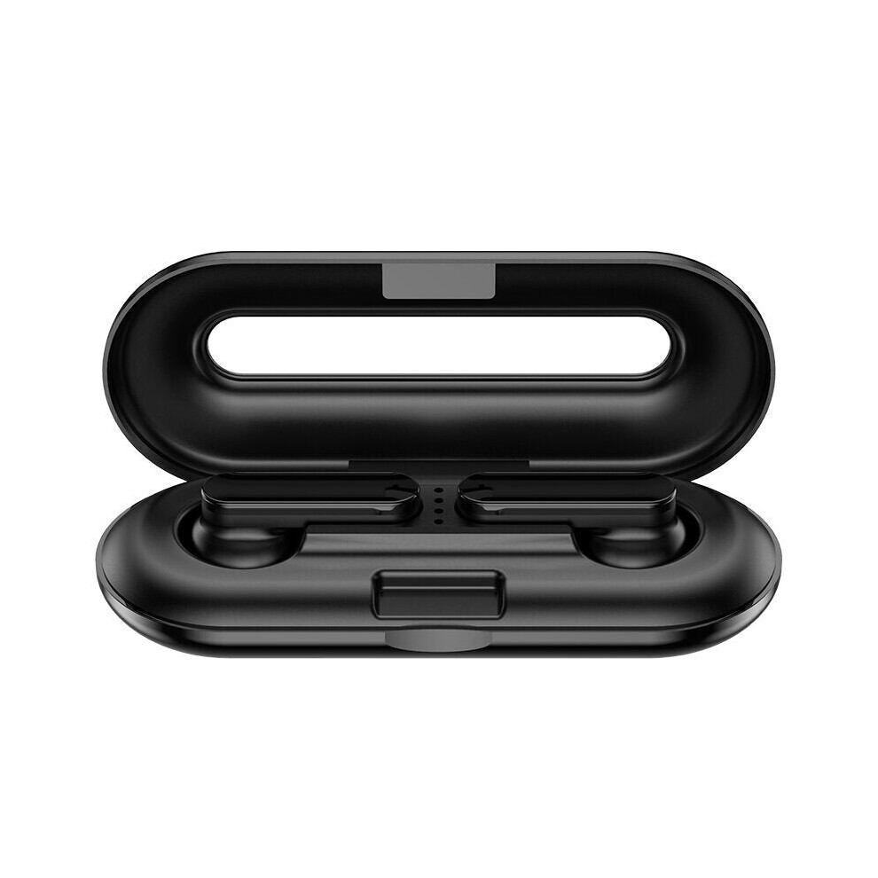 (Black) Tws Bluetooth 5.0 Earphones Wireless Headphone Hifi Stereo Sports Waterproof Earbuds Headsets With Microphone Black 6112212045466