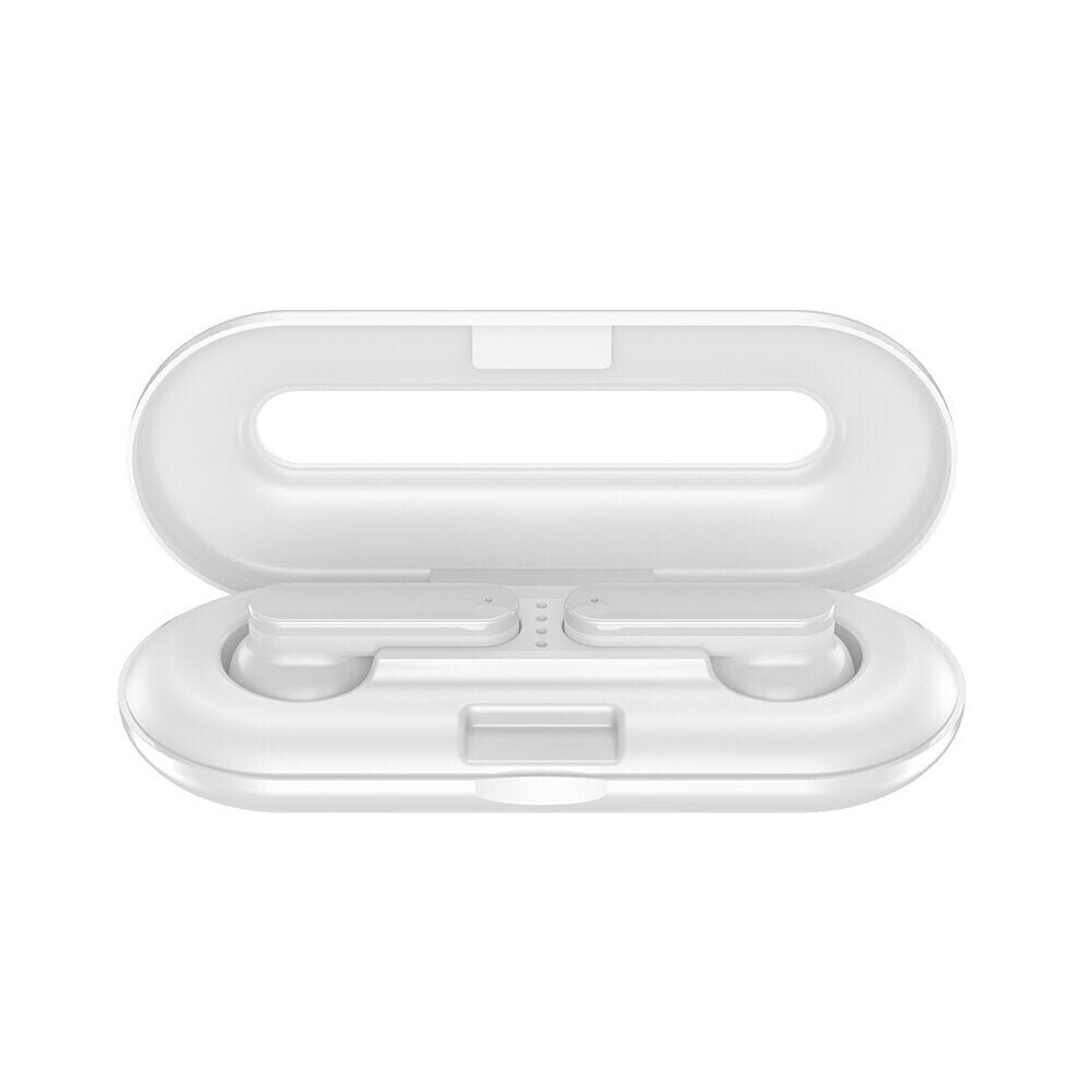 (White) Tws Bluetooth 5.0 Earphones Wireless Headphone Hifi Stereo Sports Waterproof Earbuds Headsets With Microphone White 6112212054741