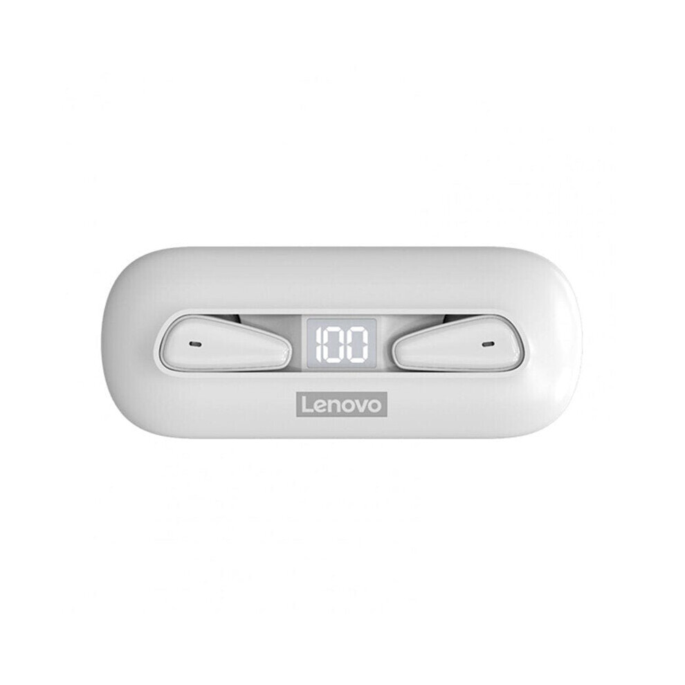 (White) Tws Bluetooth 5.0 Earbuds Headsets 1.6Cm Ultra Thin Touch Control Digital Display Stereo Hifi Bass 28H Playtime Headphones White 6112212050262
