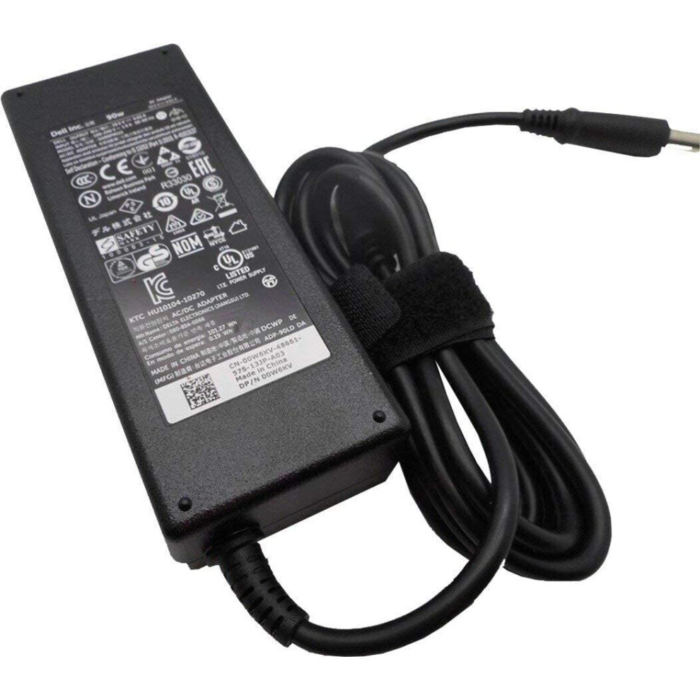 Dell Latitude, Inspiron, Vostro, Studio & Precision 90W Power Adapter Charger 0W6KV DA90PM111 492-BBUW