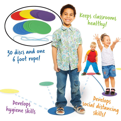 Learning Resources Learning Resources LER4360 Social Distance Discs 2