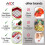 AEX Vegetable Chopper Onion Food Manual 4 Blades with Container 2