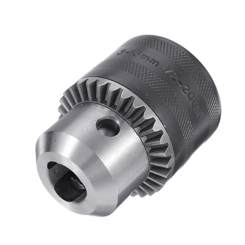 5pcs 3-16mm Drill Chuck Set 1/2-20UNF Thread Drill Adapter Changed Impact Wrench Into Eletric Drill 2
