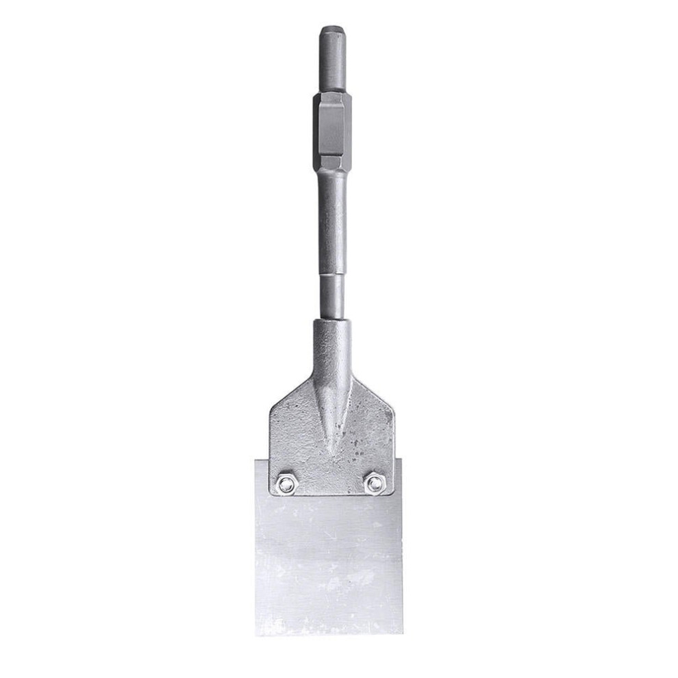 (Type #4:4 holes 65A-30*515*150mm) Hammer Breaker Spade Cutter Chisel Extra Wide Pointed Chisel Tipped for 65/95 Hammer Drill