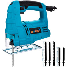 KATSU Electric Jigsaw 400W Variable Speed Plastic Wood Steel Cutting