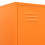VidaXL vidaXL Locker Cabinet Orange Steel Storage Office Furniture Cabinet Organiser 7