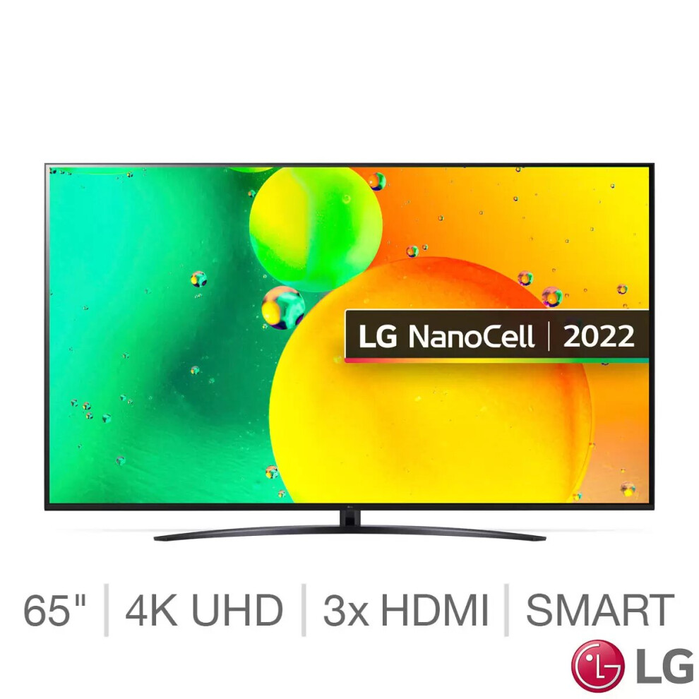 LG Smart TV NanoCell 4K Ultra HD 65 Inch, 65NANO766QA 