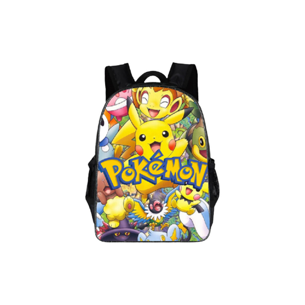 (Jump, Backpack) Pokemon School Bag Comfortable Backpack Pencil Bag Polyester Comfort Lightening
