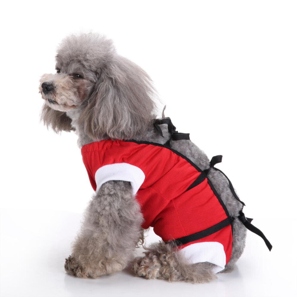 (S) Pet Dog Vest Care Dog Surgery Clothes For Postoperative Nursing Care Physiological Vest