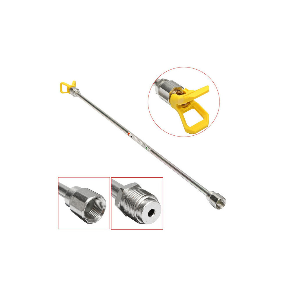 New 30 Inch Airless Sprayer Gun Extension Pole With Tip Guard 750mm for Wagner Titan