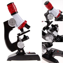 New Microscope Kit Lab LED 100X 100X 1200X Home School Educational Toy Gift Biological Microscope For Kids Child