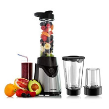 Sensio Home Personal Blender Smoothie Maker - Electric Blender and Grinder for Fruit, Vegetables, Protein Shakes BPA Free 600ml Portable Sports