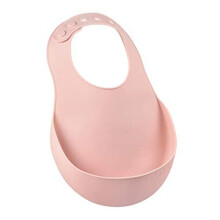 Beaba Silicone Baby Bib - Waterproof - Adjustable: several sizes - Light and Flexible - Ultra soft - Easy to clean - Large pocket to catch food