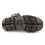 New Rock (43) New Rock 591-S2 Black/Silver Gothic Leather Boots 7