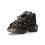 New Rock (44) New Rock 110-S1 Black Leather Spiked Ankle Boots 6