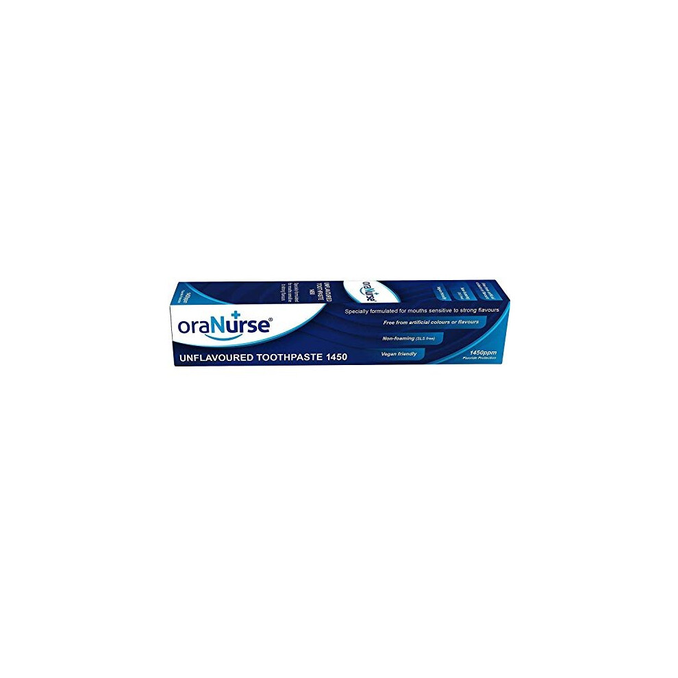 Oranurse 50ml Unflavoured Toothpaste (Pack of 12)