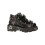New Rock (44) New Rock 110-S1 Black Leather Spiked Ankle Boots 3