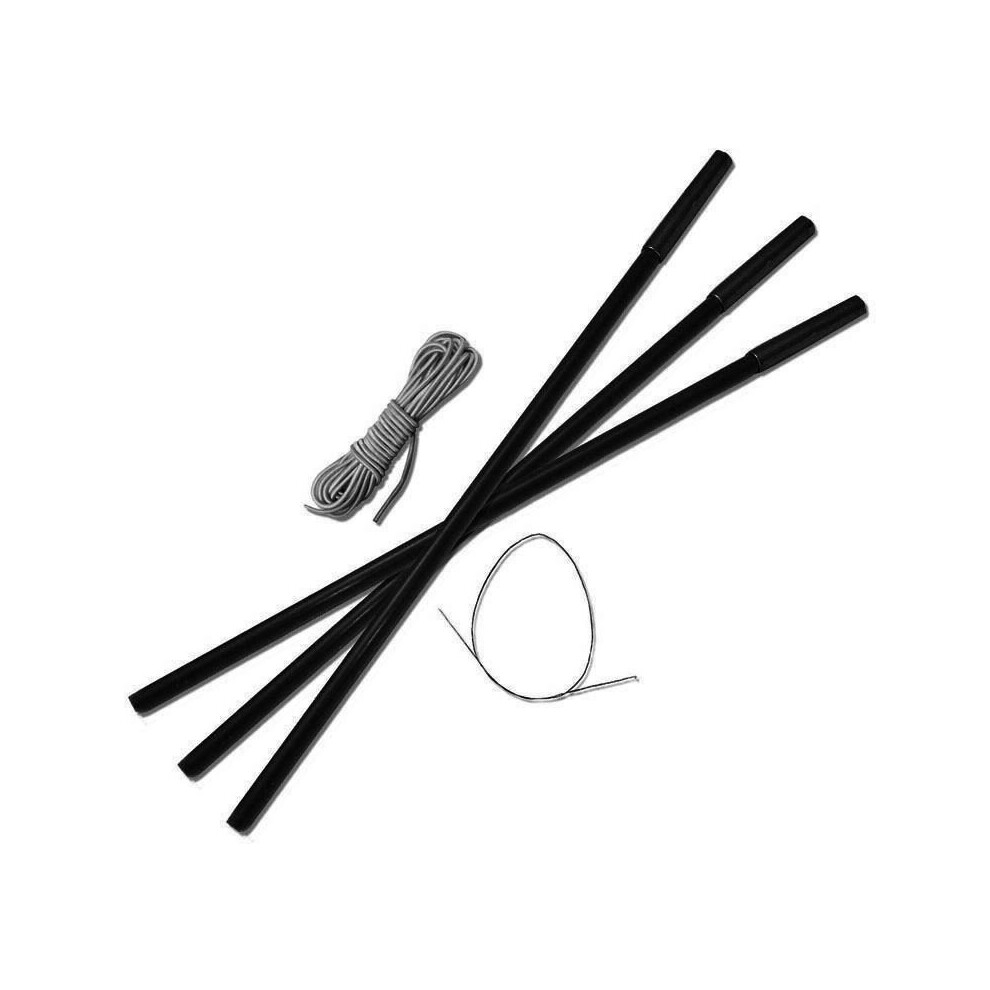 TentSpares Fibreglass Pole Wand Repair Pack for Vango Anteus 600 & 600XL Tent