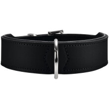 Hunter Hundehalsband Basic, 35-39,5 cm, black