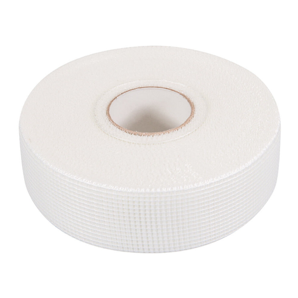 48mm x 90m Plasterboard Join Scrim Tape Gypsum Board Jointing Adhesive Mesh Roll