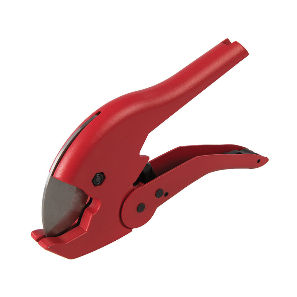 42mm PVC Ratcheting Pipe Cutter Plastic / Solvent Weld Plumbing Cutting Tool