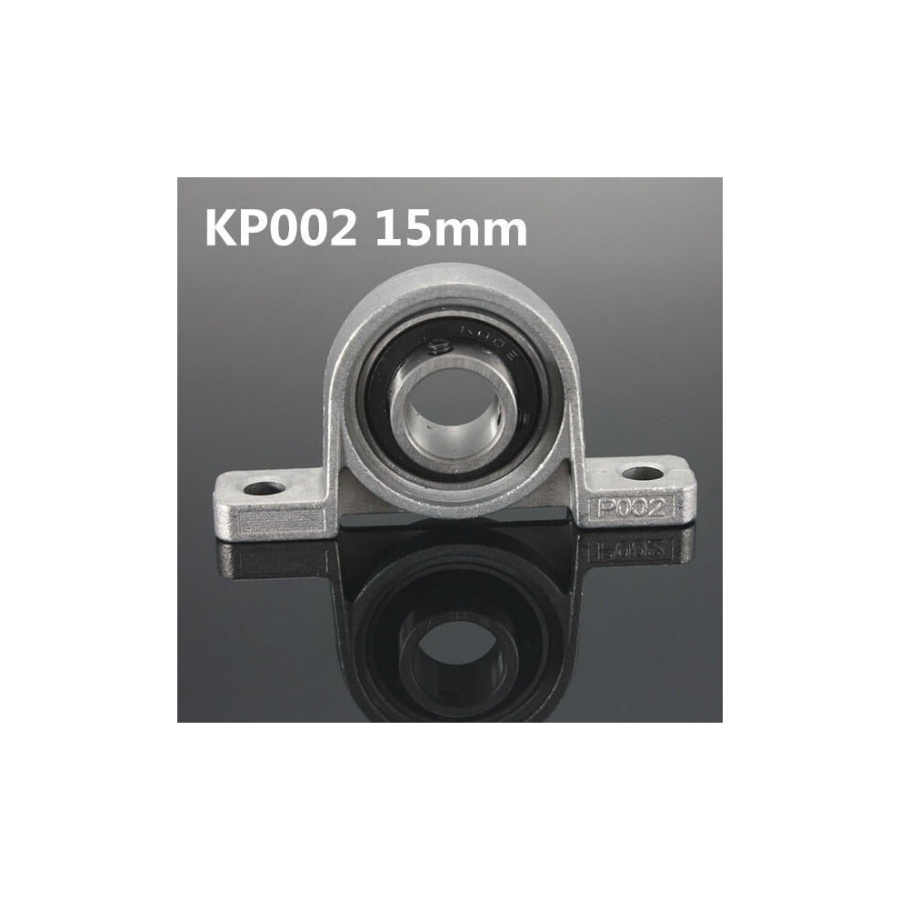 (15mm) 8mm to 35mm Bore Diameter Mounted Ball Bearings Zinc Alloy Pillow Block Linear Bearing