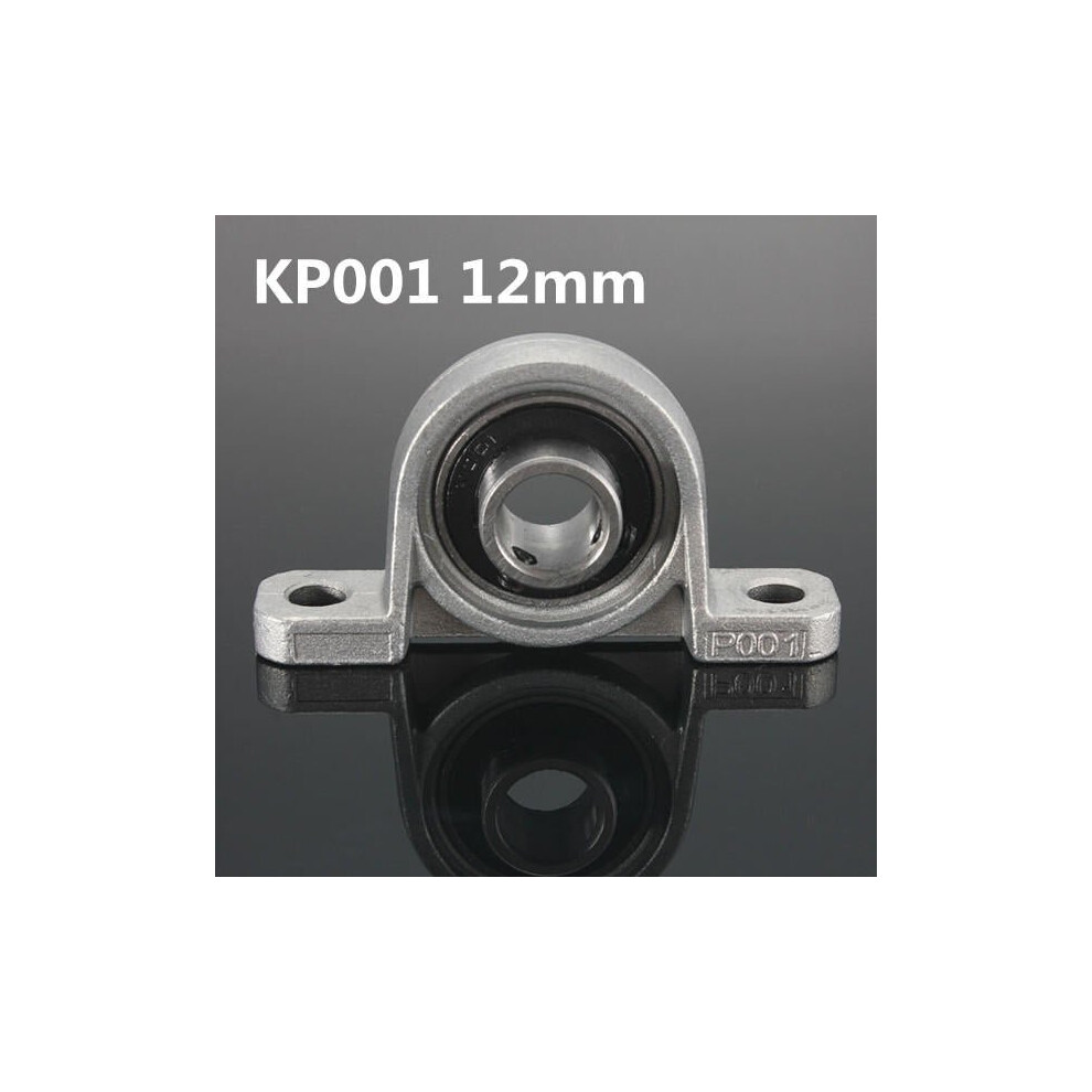 (12mm) 8mm to 35mm Bore Diameter Mounted Ball Bearings Zinc Alloy Pillow Block Linear Bearing