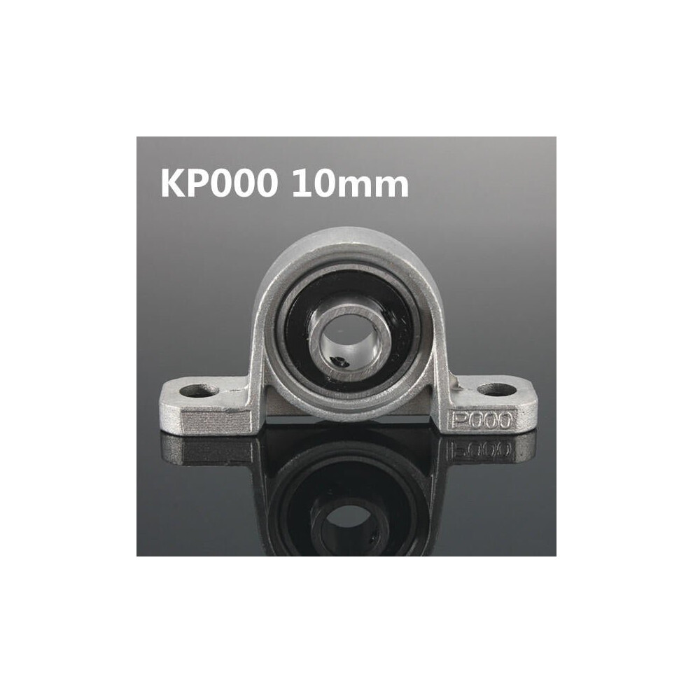 (10mm) 8mm to 35mm Bore Diameter Mounted Ball Bearings Zinc Alloy Pillow Block Linear Bearing