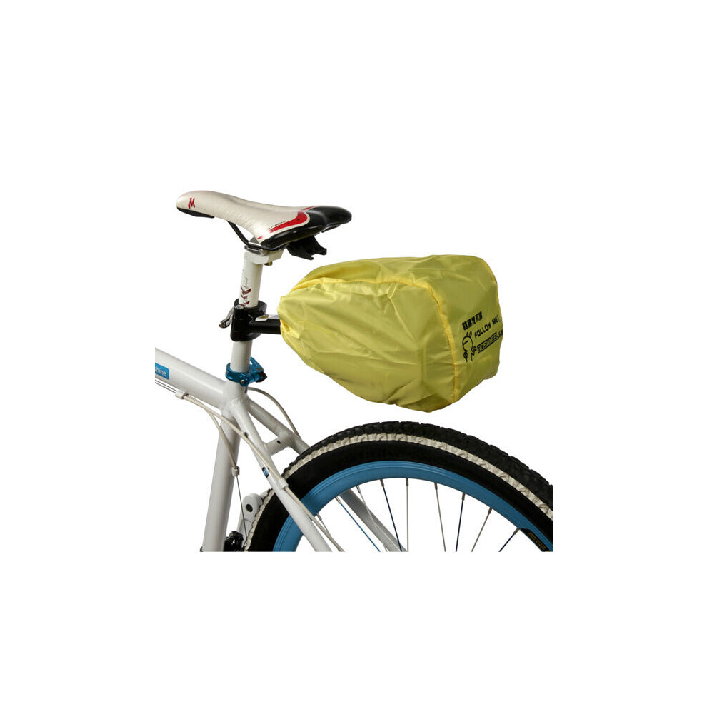 Bike Quick Release Buckle Bicycle Saddle Bag+Rain Cover