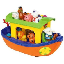 Kikkieland Discovery Noahs Ark With Motor Engine And Horn Sound,Sweet