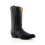 (41) Grinders Louisiana Black Mens Heel Leather Boots 2
