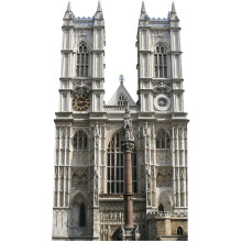 Star Cutouts Cut Out of Westminster Abbey