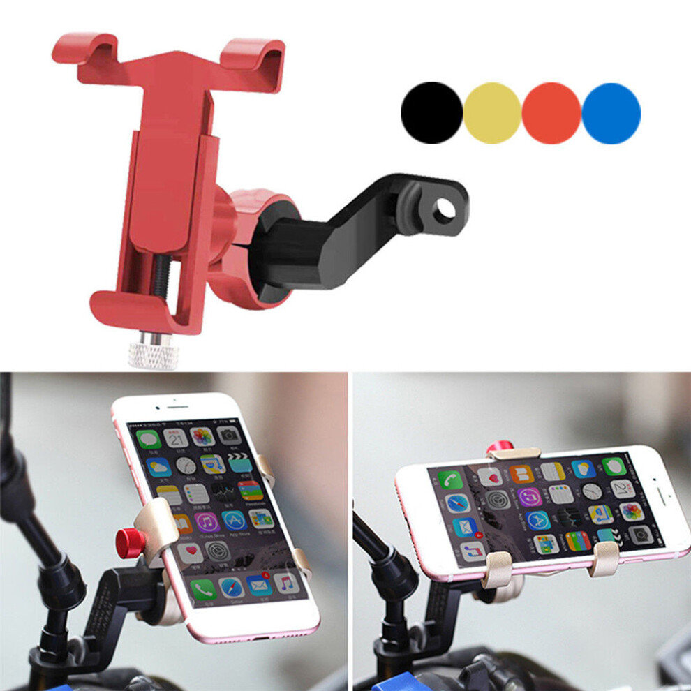 360 Rotating Universal Phone Holder Aluminum Bicycle Motorcycle Holder For Cell Phones Gps 762179048923