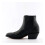 (43) Grinders Maverick Black Western Cowboy Ankle Boots 3