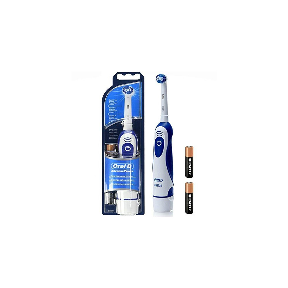 Braun Oral-B Advanced Power 400 Battery-Operated Toothbrush (Colour Varies)