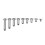 90 Sets M5 6-30mm Nickel Plating Phillips Chicago Binding Posts Stud Screws Rivet Button Bookbinding 7