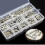 90 Sets M5 6-30mm Nickel Plating Phillips Chicago Binding Posts Stud Screws Rivet Button Bookbinding 12